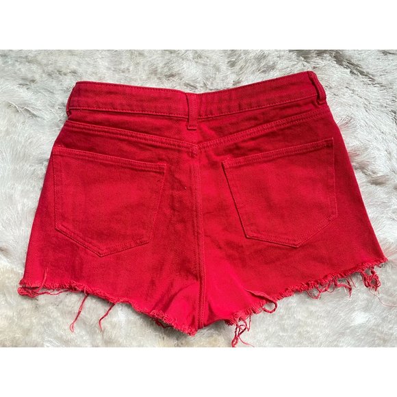 Signature 8 red racer shorts sz Small - Picture 3 of 3